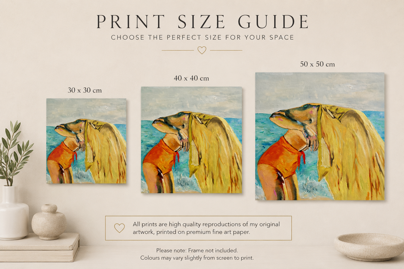 Beach Days Print