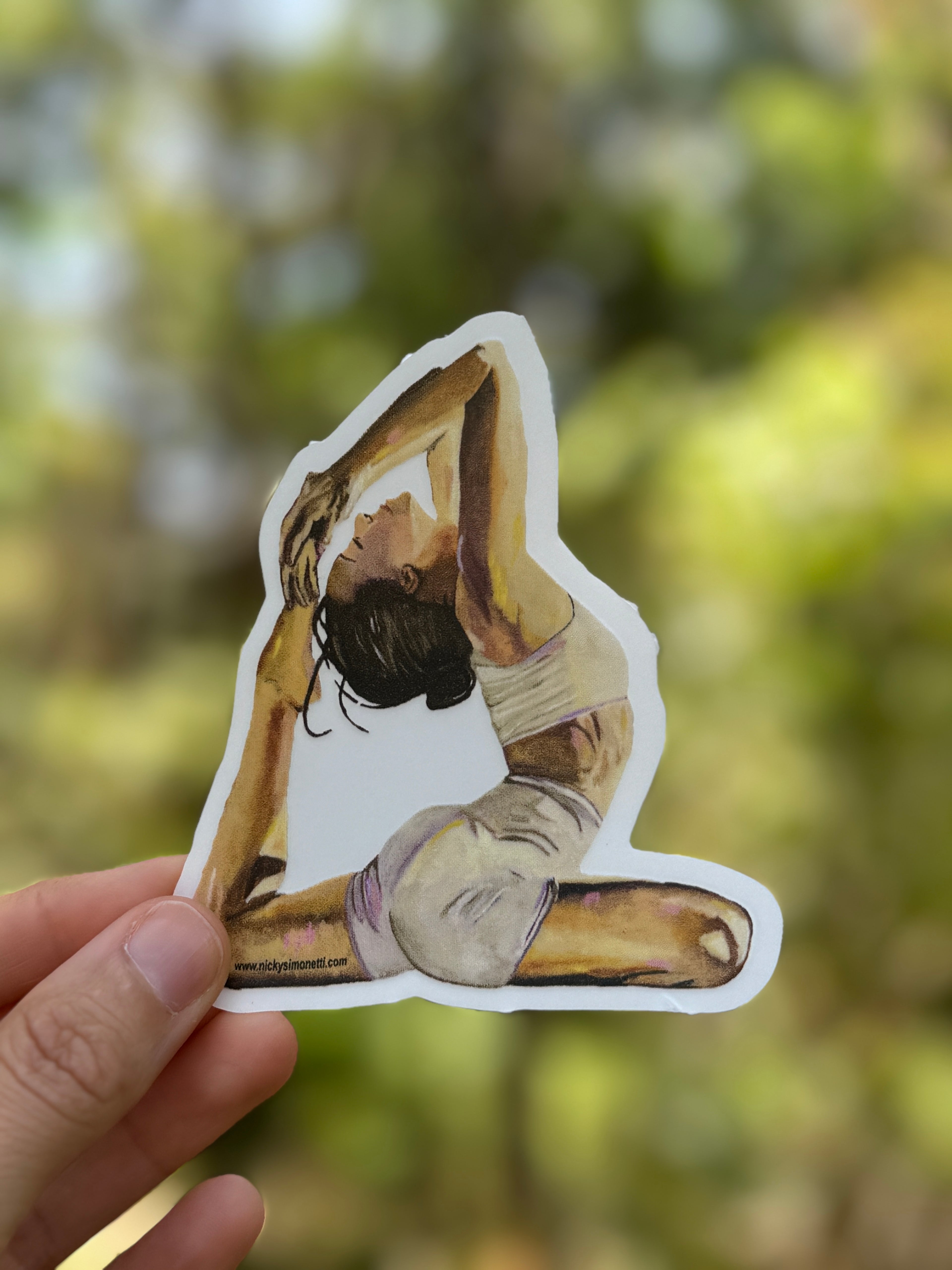 Yoga Sticker